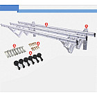 Giàn phơi thông minh gắn tường